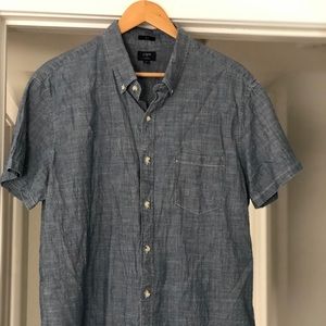 JCrew short sleeve button down shirt.